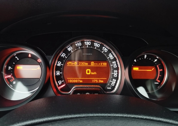 Citroen C5 cena 28900 przebieg: 180000, rok produkcji 2014 z Kąty Wrocławskie małe 497